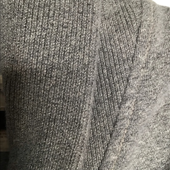 Y2K Men’s American Eagle Shawl CollarGrey Vintage Classic 1977 w/ pockets USXS - Picture 6 of 10